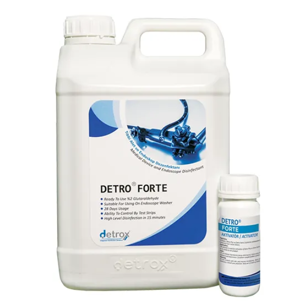 "ДЕТРО® ФОРТЕ" - Дезінфікуючий засіб для медичних інструментів та ендоскопів